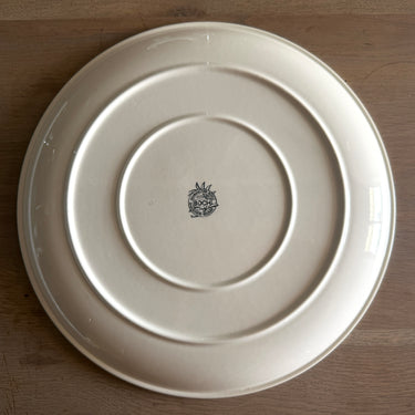 Taartplateau / Presenteerschaal - plat, rond, model - Boch - décor RHODES