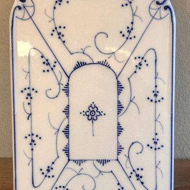 Ontbijtplank / Snijplank - Villeroy & Boch Dresden - décor COPENHAGUE uitgevoerd in blauw