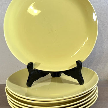 Frühstücksteller / Dessertteller - Boch Keralux - Form BEAUTY LINE - Dekor JAUNE - 1955