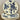 Dinner plate / Eating plate - small model, children's tableware - unmarked (probably Nimy) - decoration with blossoms/flowers