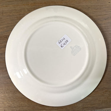 Breakfast plate / Dessert plate - Petrus Regout - decor with image of In remembrance of your Holy Communion