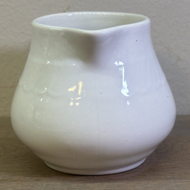 Milchkännchen - Boch - Form OSIER - Dekor CHAMONIX in creme/weiß