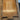 Art Deco Tablett - aus Holz mit Metall/Chrom-Elementen - Glasplatte