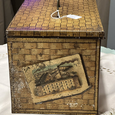 Einkaufsdose / Vorratsdose - großes Modell - Chocolat Senez-Sturbelle Brüssel Belgien