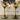 Liqueur glass on a tall, slender stem with twisted glass - made of brown glass