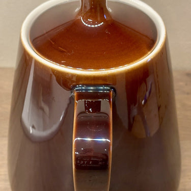 Coffee pot - fairly large model - Villeroy &amp; Boch - Made in Luxembourg - made of dark brown ceramic