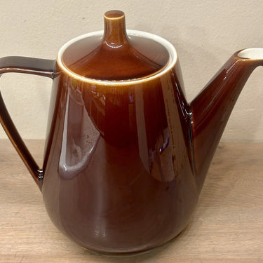 Coffee pot - fairly large model - Villeroy &amp; Boch - Made in Luxembourg - made of dark brown ceramic