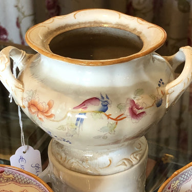 Sugar bowl - Petrus / Pierre Regout - decor PORTICI