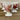 Eierdop - Ridgway Staffordshire - model WINDSOR met afbeelding van bloemen en fazant in rood