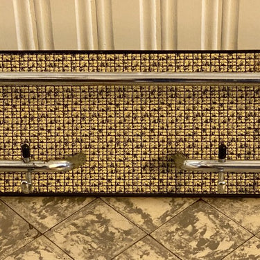 Garderobenständer - ca. 1950 - 1960 - mit 6 Haken und einer Ablagefläche für Hüte