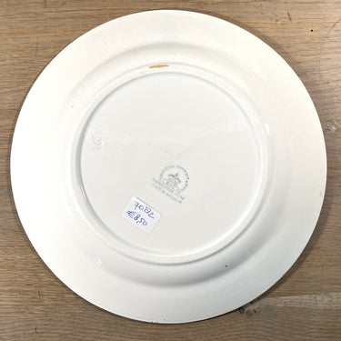 Teller / Speiseteller / Dekoteller - Nimy - Dekor in braun