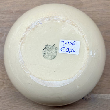 Rührschüssel / Mixschüssel - Boch - cremefarben mit verdicktem Oberrand