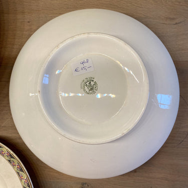 Kartoffelteller auf Fuß - Société Céramique Maestricht - Dekor 1675