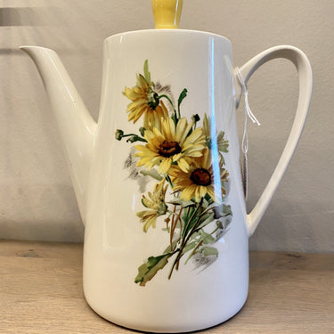 Kaffeekanne - Boch oder Villeroy &amp; Boch (nicht gemarkt) - Dekor MARGUERITES / MARGRIETEN