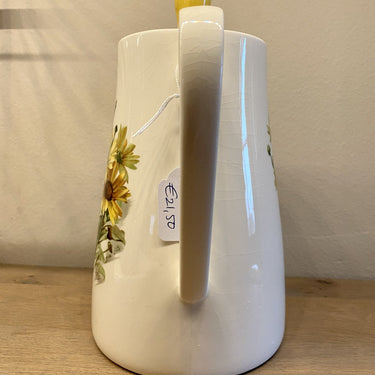 Kaffeekanne - Boch oder Villeroy &amp; Boch (nicht gemarkt) - Dekor MARGUERITES / MARGRIETEN