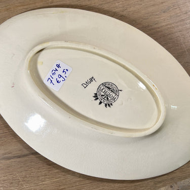 Saure Schale / Ravier - Boch - Dekor D.1687 / D1687 - Form GAND - Design von Charles Catteau