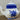 Theepot / Theekan - Churchill England - décor OUT OF THE BLUE uitgevoerd in blauw