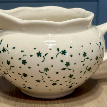 Milchkännchen - Boch - FLORA Dekor in grün - FESTIVAL Form