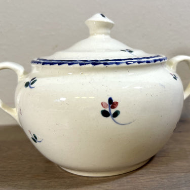 Zuckerdose - Nimy - Dekor mit kleinen Blumen