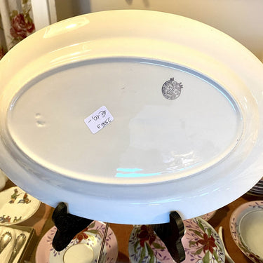 Waage - oval - Boch - Dekor 5232 (Blau) - Modell DURBUY