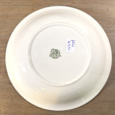 Tiefer Teller / Suppenteller / Pastateller - Boch - LANDSCAPE Dekor in schwarz