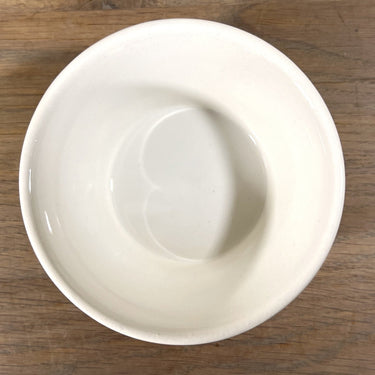 Fruit bowl / Dish - Boch - flared model with image of forget-me-nots/strawberries