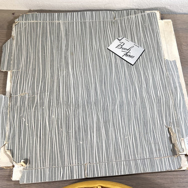 Käseplatte - Keralux Boch Frères - Modell TENTATION (1959) in hellbraun