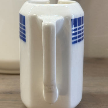 Melkkan - Théophile Fenal Badonviller - décor WAGRAM uitgevoerd in blauw