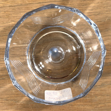 Ringständer - aus hellblauem Glas