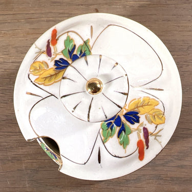 Sugar bowl - James Kent Ltd. - Fenton England - decor SYLVIAN