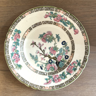 Cake plate / Dessert plate - Myott Staffordshire England - INDIAN TREE decor