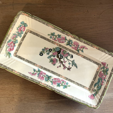 Cake tray - Myott, Son&amp;Co Ltd. - decor INDIAN TREE