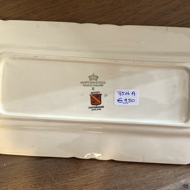 Cake tray - Myott, Son&amp;Co Ltd. - decor INDIAN TREE