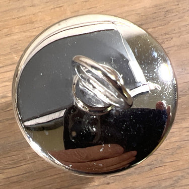 Egg Coddler - Royal Worcester - decor EVESHAM with decor of plum and blackberries - old stamp