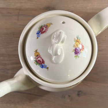 Coffee pot / Teapot - Petrus Regout - model BOUDEWIJN - decor PEONY