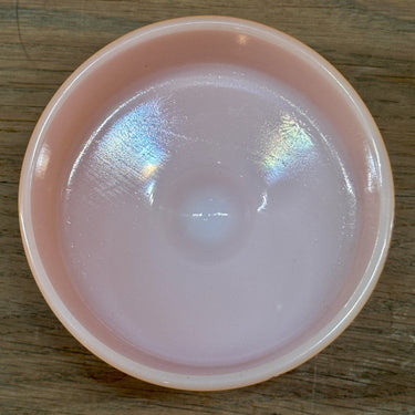 Dessertschale / Sorbetschale - auf Fuß - Federal Glass - Heat Proof USA - in der Farbe Orange