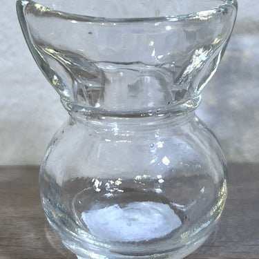 Oogbad / Oogglas - helder glazen model met reservoir