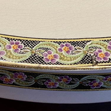 Terrine - ovaal - Société Céramique Maestricht - décor 1675