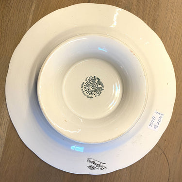 Scale on low foot - Villeroy &amp; Boch - decor ALT LOTHRINGEN