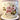 Cachepot / Ompot with matching saucer - Societe Ceramique Maestricht - decor (403 or 408?) with pink flowers