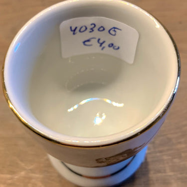 Eierdopje / kinder-eierdopje / kinderservies - porselein