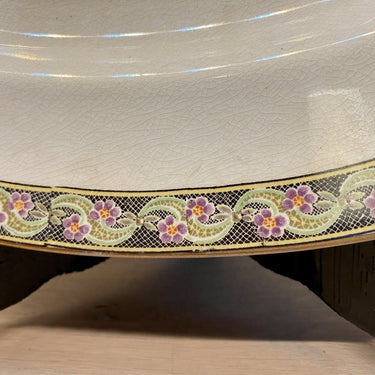 Schaal - ovaal - Société Céramique Maestricht - décor 1675