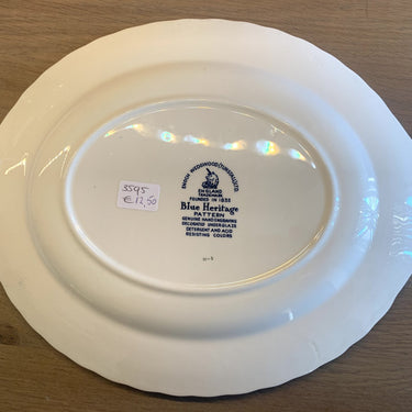 Oval scale - Wedgwood Blue Heritage 11-5