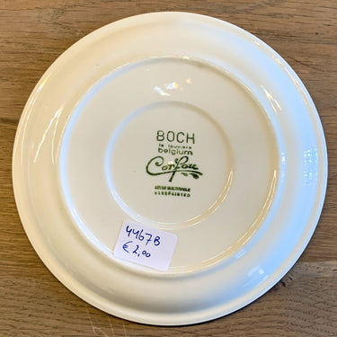 Platzteller - Boch Corfou - Dekor aus braunem Rand mit hellbraun melierter Innenseite