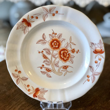 Breakfast plate / dessert plate - Petrus regout - decor JAPAN (1868)