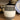 Storage barrel - Société Céramique Maestricht - white with black stripes