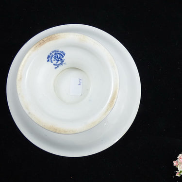 Schaal op voet / Tazza – decor Rouen (1865-1900).