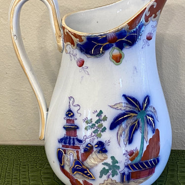 Krug - Boch Frères Kéramis (Blindmarke) - Orientalisches / chinesisches Dekor