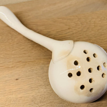 Sauce spoon for gravy or similar. Furnivals England - purple / purple garland decor - REGAL series