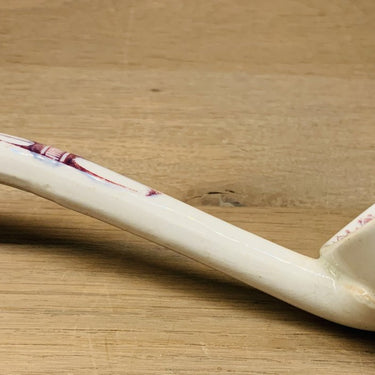 Sauce spoon for gravy or similar. Furnivals England - purple / purple garland decor - REGAL series